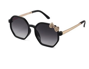 Nuevas Gafas de Sol para Bebé con Protección UV400, Diseño Minimalista con Lazo y Mariposa de Color Semi-Metálico, Tendencia Popular para Niños y Niñas - Product Image 5