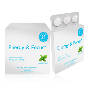 Rasa miny ACORN tidak ditambahkan gula ilmiah Tablet bantuan dengan Vitamine B plexe mendukung energi & fokus Tablet - Product Image 1