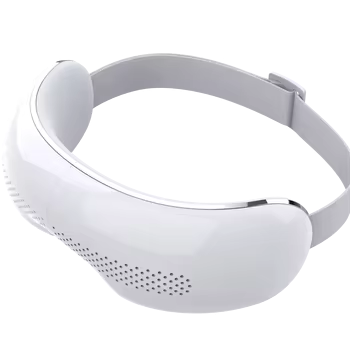 Factory Custom Folding Vibration Bluetooth Music Eye Massager With Vision Window Heat Therapy Airbag Massage Eye Relieve