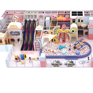 Aire <span class=keywords><strong>de</strong></span> jeux intérieure pour enfants, petit bureau <span class=keywords><strong>de</strong></span> vente, mezzanine, équipement <span class=keywords><strong>d</strong></span>'amusement, combinaison toboggan et installations <span class=keywords><strong>d</strong></span>'escalade - Product Image 1