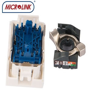 Prise modulaire CAT6 blindée sans outil de plaque frontale de réseau à port unique pour plaque frontale <span class=keywords><strong>RJ45</strong></span> de Type <span class=keywords><strong>Legrand</strong></span> - Product Image 3