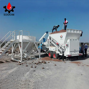 Advanced MB1200 SIEMENS Hersteller von mobilen Mini-Beton mischa lagen mit automatischer Steuerung - Product Image 1