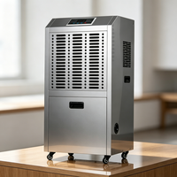 Déshumidificateur commercial de type armoire 150L/D, sécheur d'air pour entrepôt industriel, système de contrôle de l'humidité, machine neuve