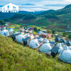 เต็นท์โดม Geodesic ขนาดเล็ก4ม./5ม./6ม. สำหรับโรงแรมแกลมปิ้งโดมและรีสอร์ทพร้อมบาร์เหล็กในประเทศไทย - Product Image 2