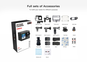 SJCAM <span class=keywords><strong>SJ4000</strong></span> camera dưới nước siêu HD 4K Camera hành động Camera Mũ bảo hiểm <span class=keywords><strong>Wifi</strong></span> góc rộng Chống nước Màn hình kép - Product Image 6