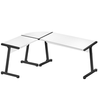 Venta directa de fábrica de mesas de ordenador de juegos de gama alta para el hogar, luces Led Rgb negras, ordenador, PC, Gamer, mesa de juegos, escritorio