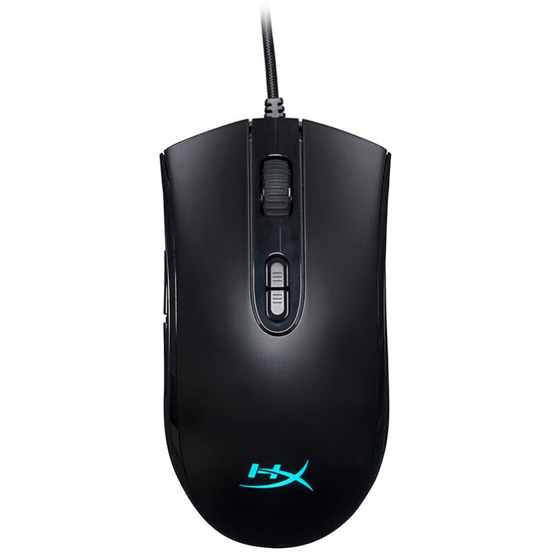 Hyper X pulsfire Core RGB игровая мышь 7 программируемых кнопок 6200 оптической проводной