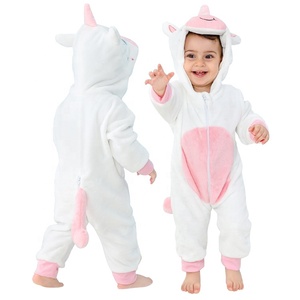 Michley, gran oferta, mono <span class=keywords><strong>de</strong></span> invierno pesado, mono <span class=keywords><strong>de</strong></span> estilo Animal animado para bebé, ropa con capucha <span class=keywords><strong>de</strong></span> franela, Pelele para bebé al aire libre - Product Image 1