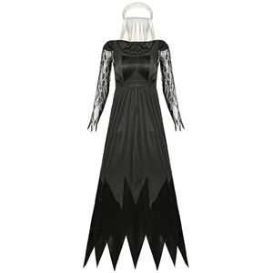 Costume de mariée vampire pour Halloween, déguisement de démon, uniforme d'Halloween - Product Image 6