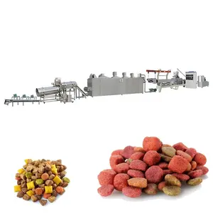 Hot Selling Full Automatic Twin Screw Fish Food Machine Floating Fish Feed Machine