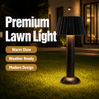Lampe LED d'extérieur OEM ODM pour pelouse, éclairage architectural paysager, boîtier en aluminium, excellente dissipation thermique pour clôture et entrée