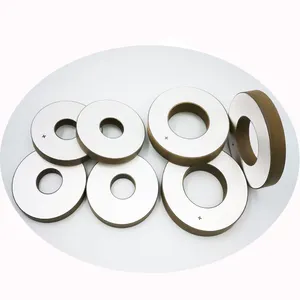 Pzt Piezo Different Size PZT4 PZT5 PZT8 Piezoelectric Pzt Element Sensor Piezo Vibrator Piezo Ceramic Ring