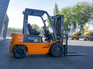2 Ton Kompakt Yükleyici Dizel Forklift Endüstriyel Depo Dış Mekan İnşaat Malzeme Taşıma Ekipmanı CE - Product Image 6