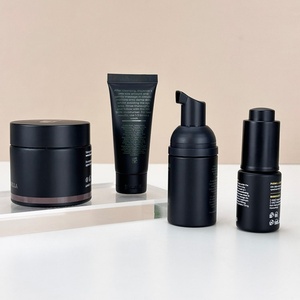 Travel Cleansing <b>Tube</b> <b>Plastic</b> Small Capacity 5ml 10ml 30ml 50ml Cosmetics Screen Printing <b>Tubes</b> White Black Matte Adjustable - Product Image 1