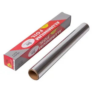 Wrap Food Aluminum Foil Sheets, Barbecue Baking Restaurant Thickened Foil  Paper 