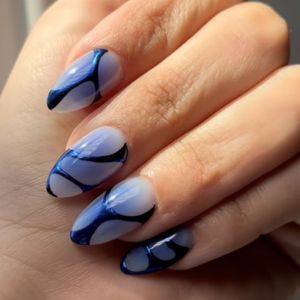 <span class=keywords><strong>Ongles</strong></span> en acrylique press-on effet ombré <span class=keywords><strong>Hailey</strong></span> <span class=keywords><strong>Bieber</strong></span>, qualité salon, design luxueux, réutilisables, longs faux <span class=keywords><strong>ongles</strong></span> - Product Image 3