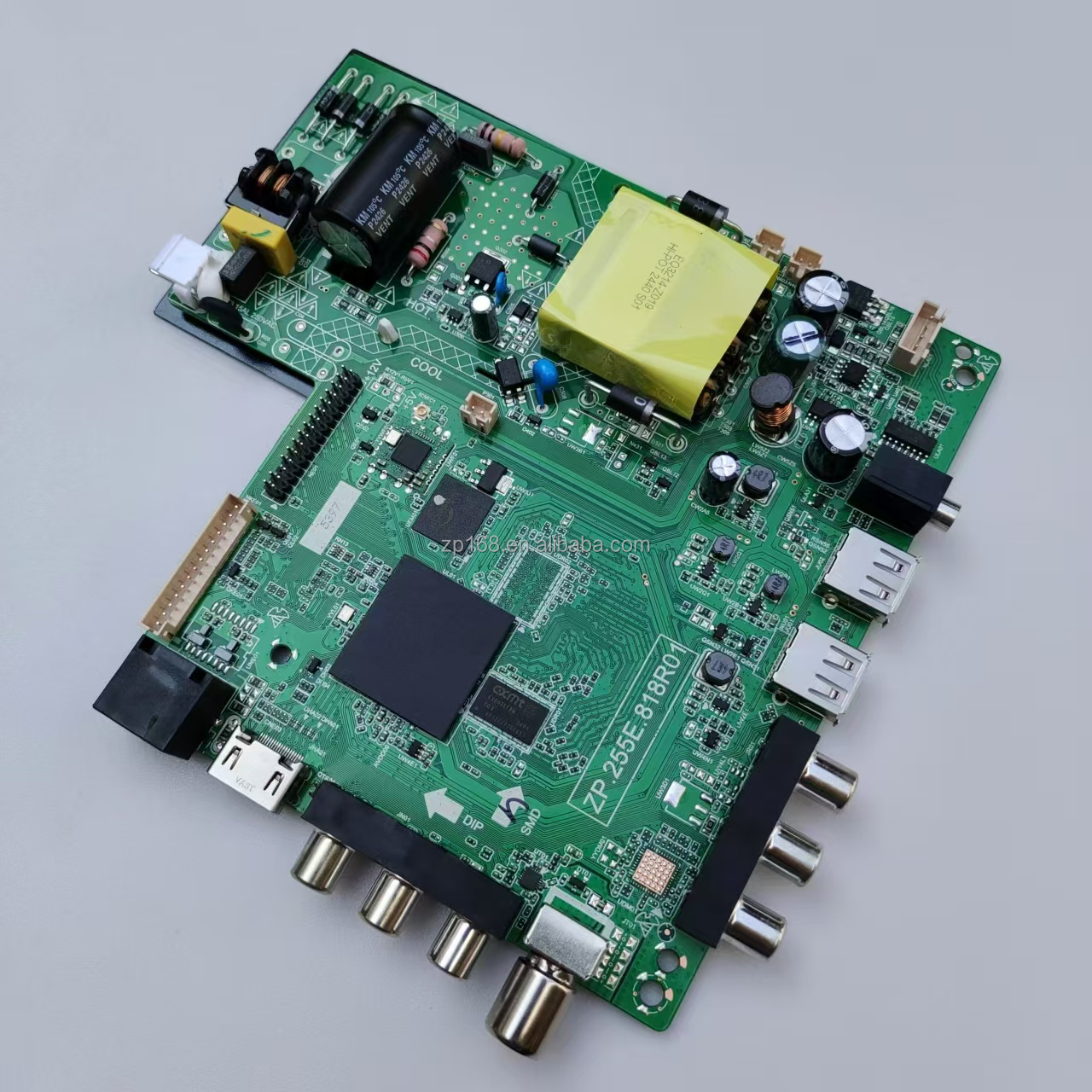 Smart LED TV Motherboard ZP.255E.818R00 - 45W Power, Android 14