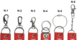 <span class=keywords><strong>Porte</strong></span>-clés personnalisés avec Logo brodé, retrait de vol avant le vol, vente en gros - Product Image 3