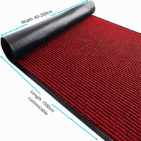 Tapis de sol en rouleau antidérapant et anti-salissure, toutes tailles, couleur Pantone personnalisable, faible profil, haute résistance, vente en gros