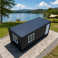 Conteneur préfabriqué portable en gros, maison modulaire démontable, bureau mobile en kit, cabane de chantier, conteneur de chantier