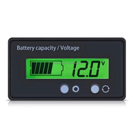 Voltmeter baterai Lithium meja Display daya baterai GY-6GS "GY-6GS Display daya baterai asam timbal