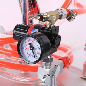 Recipiente Neumático para Pintura de 15L (1/2 Galón) con Conjunto de Manguera de Aire y Fluido, Sistema de Pulverización de Pintura - Product Image 2