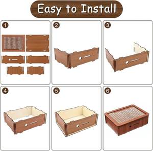 Hucha de Madera con Grabado, Caja Ecológica para Desafío de Ahorro de Dinero para Adultos y Niños, 10000 Piezas - Product Image 3