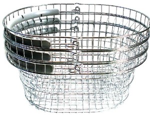 <span class=keywords><strong>Panier</strong></span> à provisions de transport de poignée de fil métallique de maille de fruit de cosmétiques de nouveau design pour le supermarché et l'<span class=keywords><strong>épicerie</strong></span> - Product Image 6