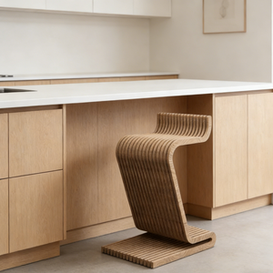 Tabouret de bar en bois fait main ML-BC01, durable et écologique, pour la maison, les restaurants et les hôtels. - Product Image 4