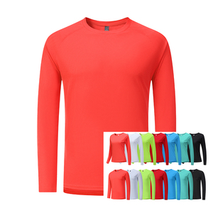 เสื้อสเวตเตอร์คอกลมแขนยาวสำหรับผู้ชายเสื้อกีฬาวิ่งออกกำลังกายแขนยาว - Product Image 1