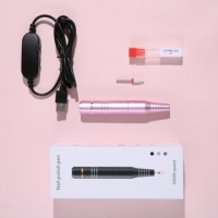 Portable mat stylo forme portable Usb Portable et Rechargeable 20000 tr/min petite machine d'équipement de perceuse à ongles pour une utilisation en salon de manucure