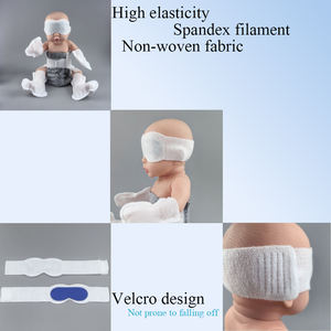 Máscara Ocular de Fototerapia para Bebés de Alta Calidad, Marca HM, Ligera, para Recién Nacidos <span class=keywords><strong>con</strong></span> <span class=keywords><strong>Ictericia</strong></span>, Esterilizada, Varios Estilos, Agradable al Tacto, No Tejida - Product Image 6