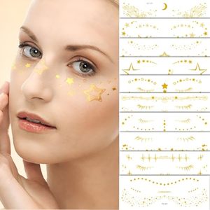 Pegatinas de <span class=keywords><strong>tatuaje</strong></span> de pecas hipoalergénicas personalizadas Tatuajes faciales temporales impermeables para todo tipo de piel - Product Image 3
