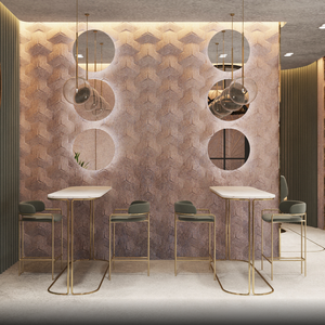 Salón de belleza personalizado, recepción, diseño moderno, muebles de peluquería cosmética para peluquería - Product Image 5