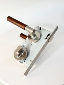 Ahşap Gizlilik Kolu Topuzları, Ahşap Gömme Kilitli İç Kapılar için 7255/8560 Kapı Kilidiyle Uyumlu - Product Image 3