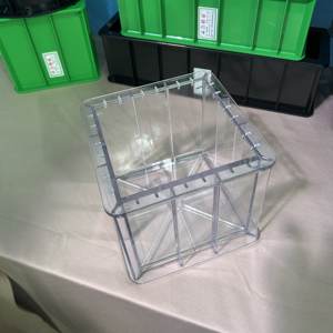 <span class=keywords><strong>ABS</strong></span>-Kunststoff 150mm Würfelform Labor-Testausrüstung für Beton Transparent für Prüfung 150*150*150mm Gussform - Product Image 4