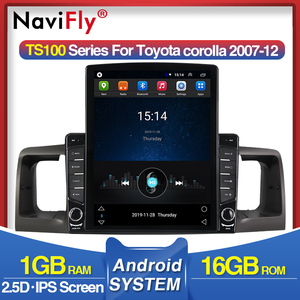 Navifly 9 ''android Quad Core 1 + 16 gam TS100 lớn chia màn hình xe đa phương tiện <span class=keywords><strong>Player</strong></span> cho Toyota Corolla F3 2007-2012 Gar đài phát thanh GPS - Product Image 2
