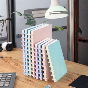 Macaroon <b>A5</b> Loose-Leaf <b>Notepad</b> 80 Sheets Replaceable PP Spiral Binder Office Use New Product Category Notebooks and Diaries - Product Image 3