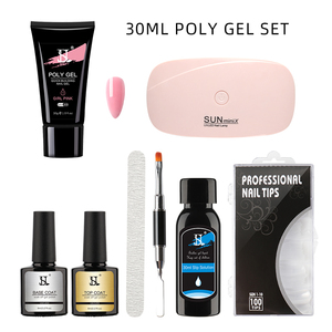 Extension professionnelle des Ongles <span class=keywords><strong>Polygel</strong></span> Coffret Ongles Marque Privée 12 Couleurs <span class=keywords><strong>Polygel</strong></span> <span class=keywords><strong>Kit</strong></span> De Clou Avec Uv Led Lampe - Product Image 3