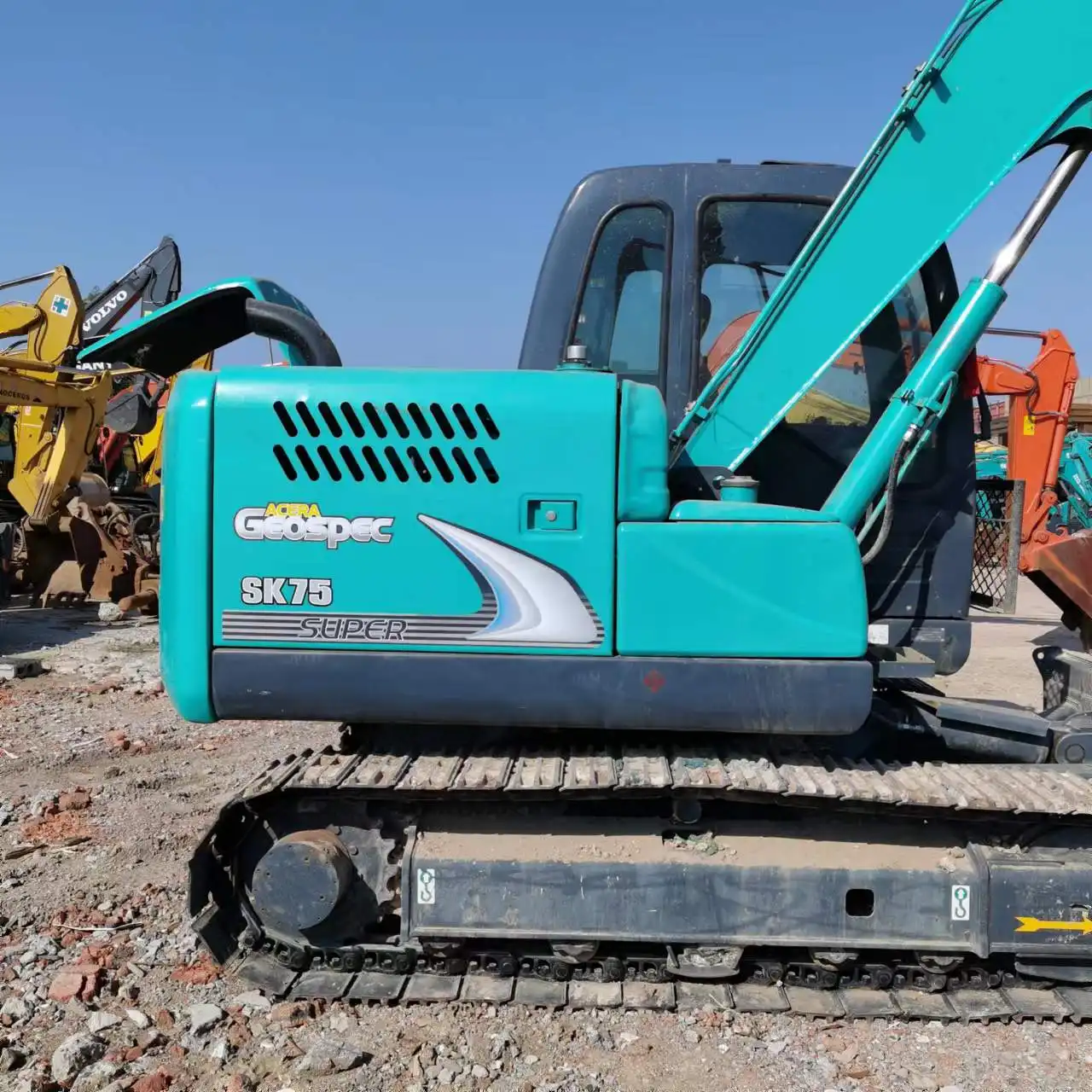 تستخدم منقب ياباني KOBELCO-SK75 جودة الجملة سعر الثاني اليد حفار