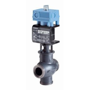 Válvula de Control Solenoide Siemens MXG461.25-8.0 de Tres Vías, Accionada Electromagnéticamente para Agua - Product Image 1