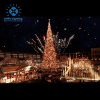 ANPU 18FT Commercial Outdoor Giant LED Weihnachts baum Wasserdicht mit DMX-Steuerung und 24 Lichteffekten IP65