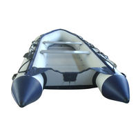 Bateau gonflable de luxe personnalisé, en contreplaqué, 2.3m, en tissu Pvc