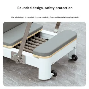Cama Plegable Multifuncional de Aleación de Aluminio para Pilates en Casa, Yoga, Estudio, Entrenamiento Personal y Reformers - Product Image 3