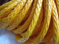 Cuerda de fibra sintética UHMWPE/HMWPE Cuerda marina para embalaje Durable y de alta resistencia