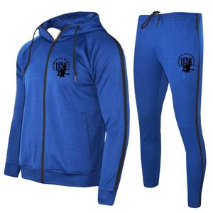 Nouveauté : Survêtement Homme Sportswear Fabriqué au Pakistan – Personnalisable, Coupe Musclée, Hoodie Imperméable, Anti-Rétrécissement, en Molleton Tricoté Lavé - Product Image 3