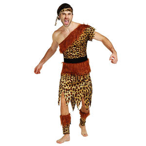 Costume de cosplay pour couple, jeu de rôle, adulte, style sauvage primitif, pour spectacle, Halloween, carnaval, pour femme - Product Image 3