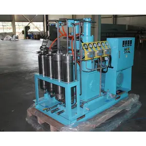 Medium pressure 10-50Bar oxygen compressor for cylinder filling total oil-free skid mounted type for india reliable market