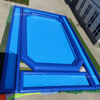 Jeu de piscine aquatique en PVC avec canards flottants, jeu de carnaval pour étang, piscine gonflable commerciale pour la pêche aux canards pour enfants