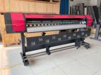 Imprimante traceur numérique grand format 2m (6,6 pieds) pour vinyle et bâches souples, avec têtes Xp600 I3200, à solvant écologique, rouleau à rouleau